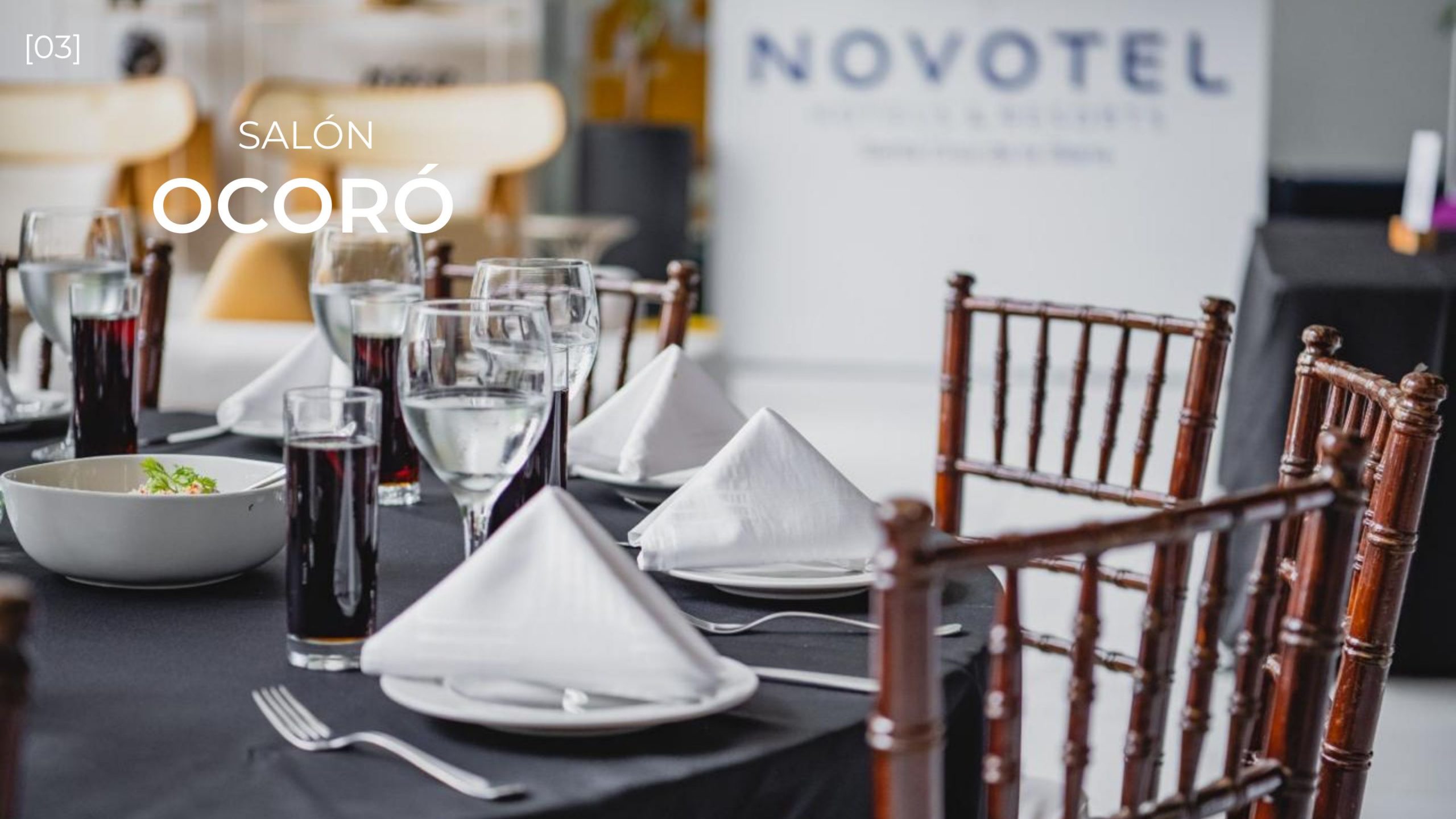 Salón Ocoró Novotel Santa Cruz